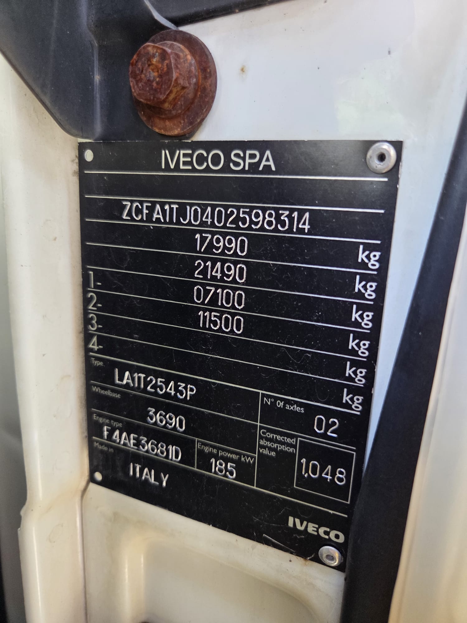 IVECO EUROCARGO 180E25K (COD.INT. PM1848) - immagine 4
