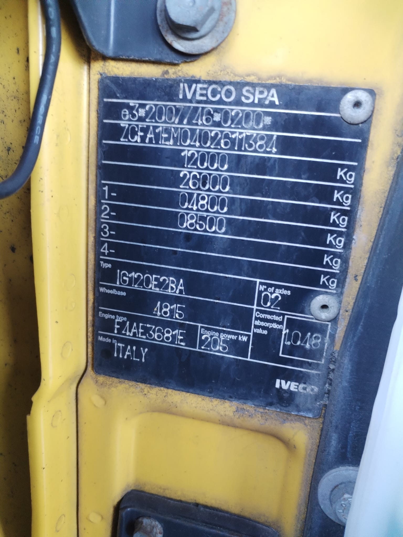 IVECO EUROCARGO CUBE 120E28P (COD.INTERNO PM2169) - immagine 8