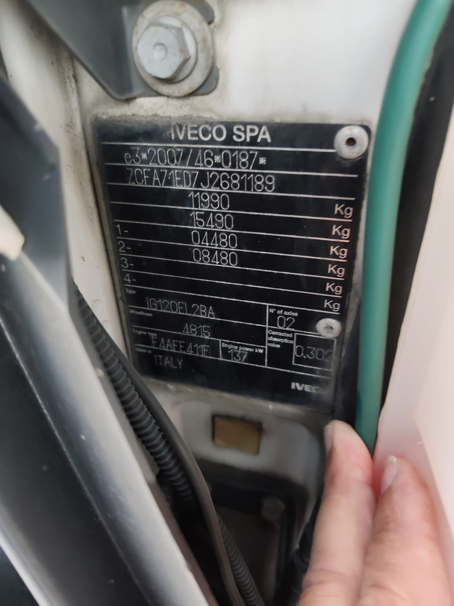 IVECO EUROCARGO 120-190L (COD.INTERNO PM2202) - immagine 30