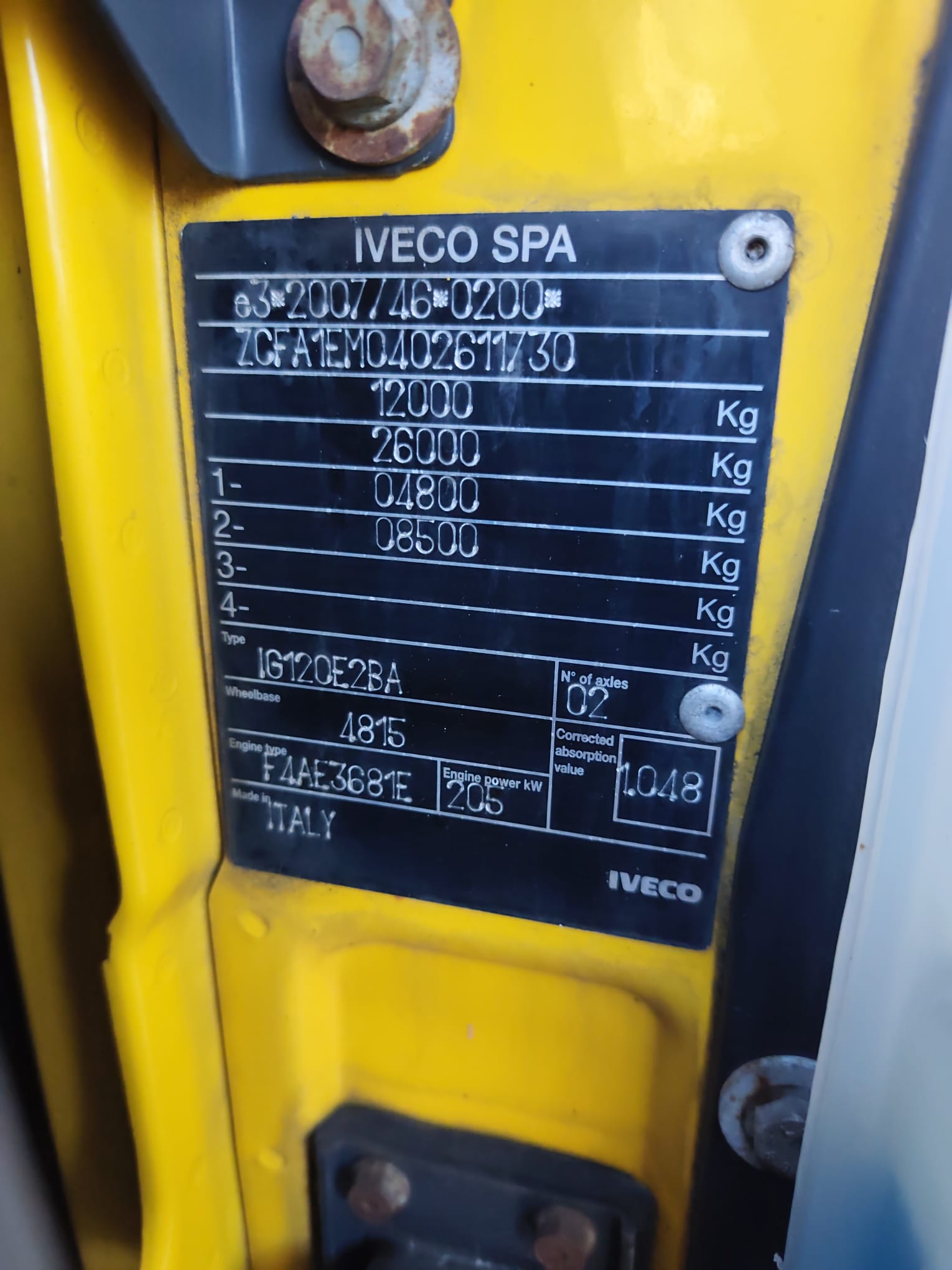 IVECO EUROCARGO CUBE 120E28P (COD.INTERNO PM2193) - immagine 2