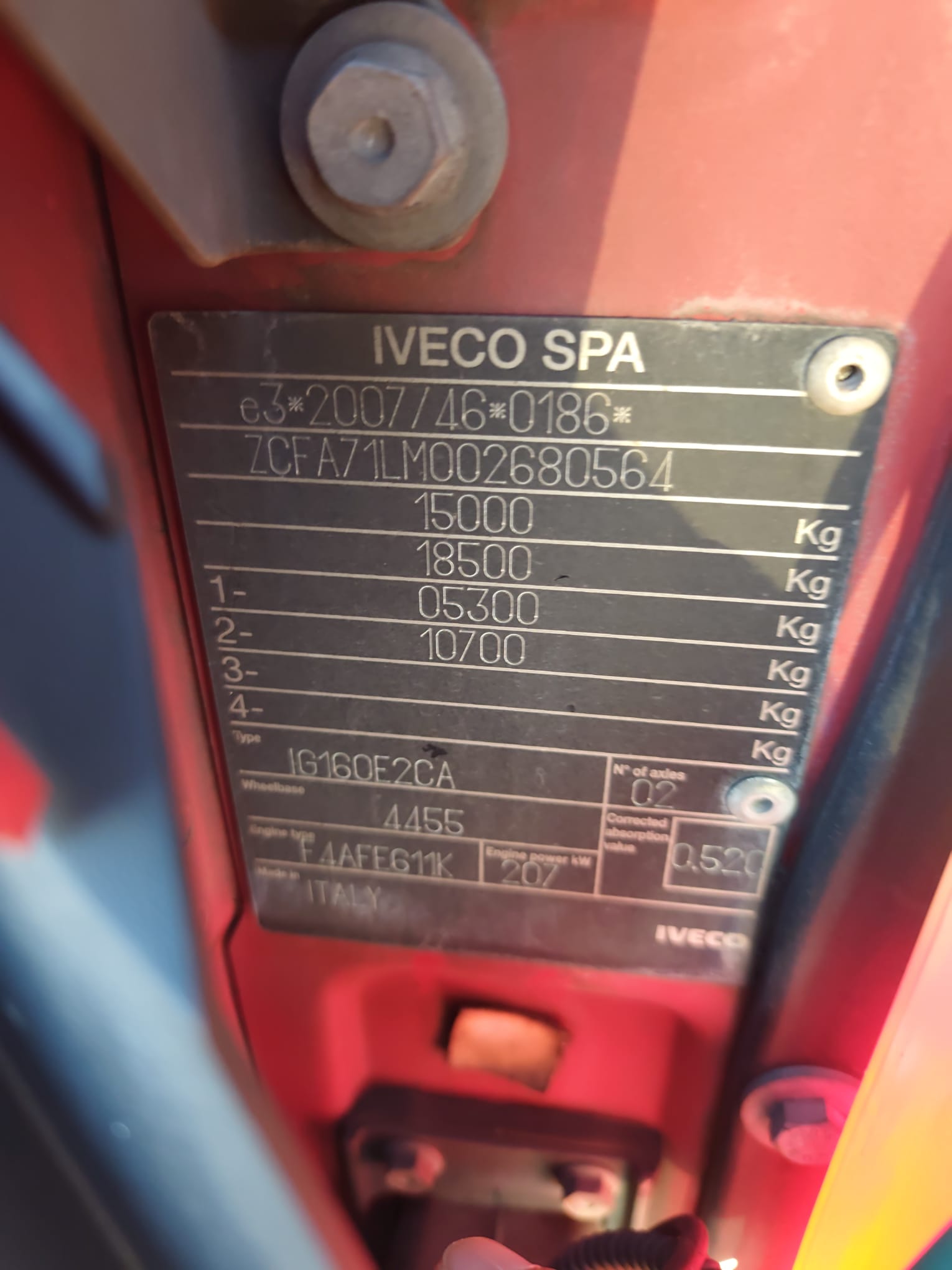 IVECO EUROCARGO 150-280 (COD. INTERNO PM2215) - immagine 10
