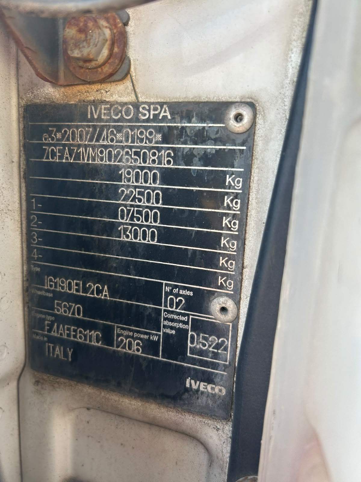 IVECO EUROCARGO CUBE 190-280L (COD.INT. PM2220) - immagine 26