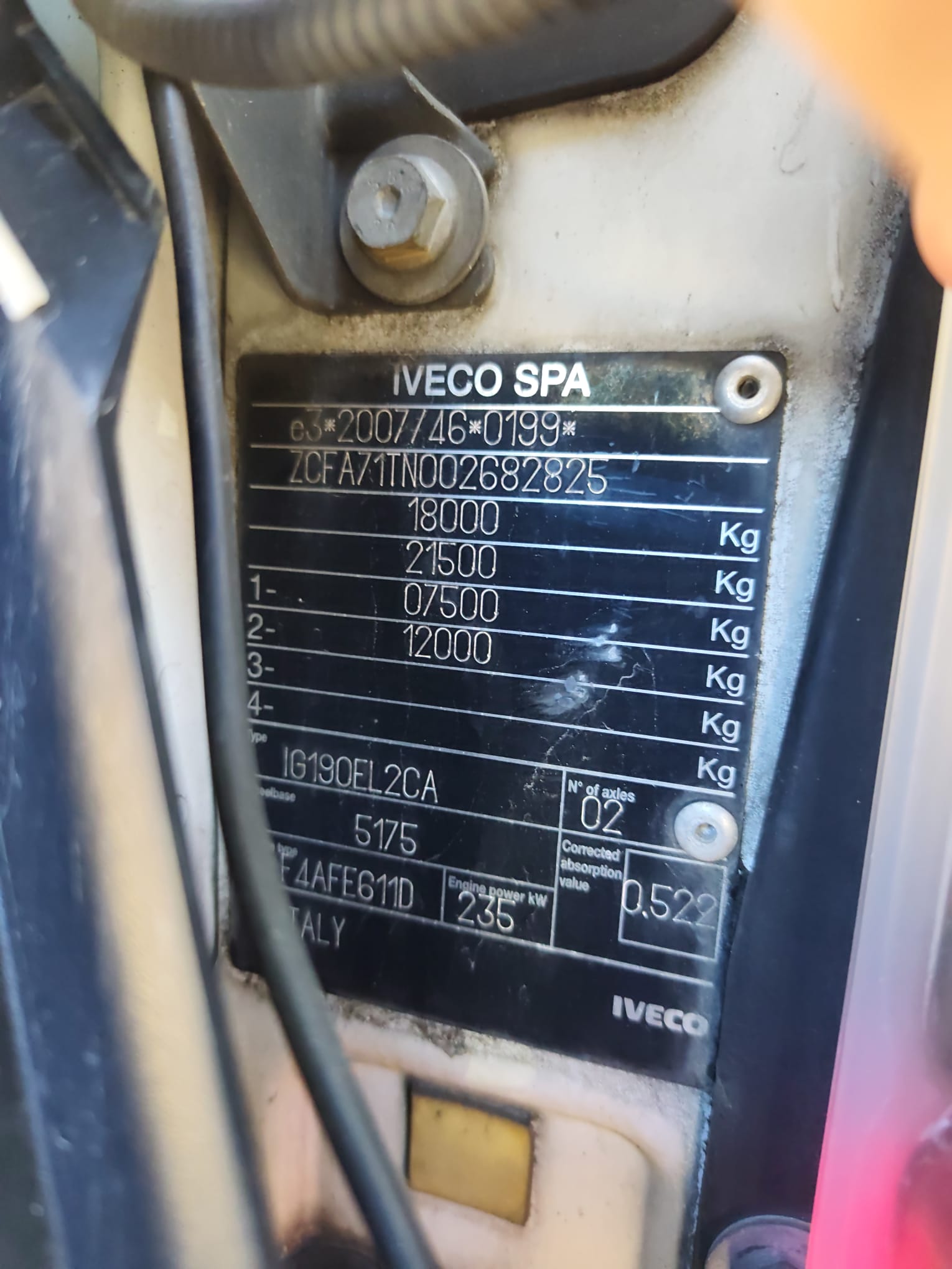 IVECO EUROCARGO 180-320 (COD.INT. PM2240) - immagine 10