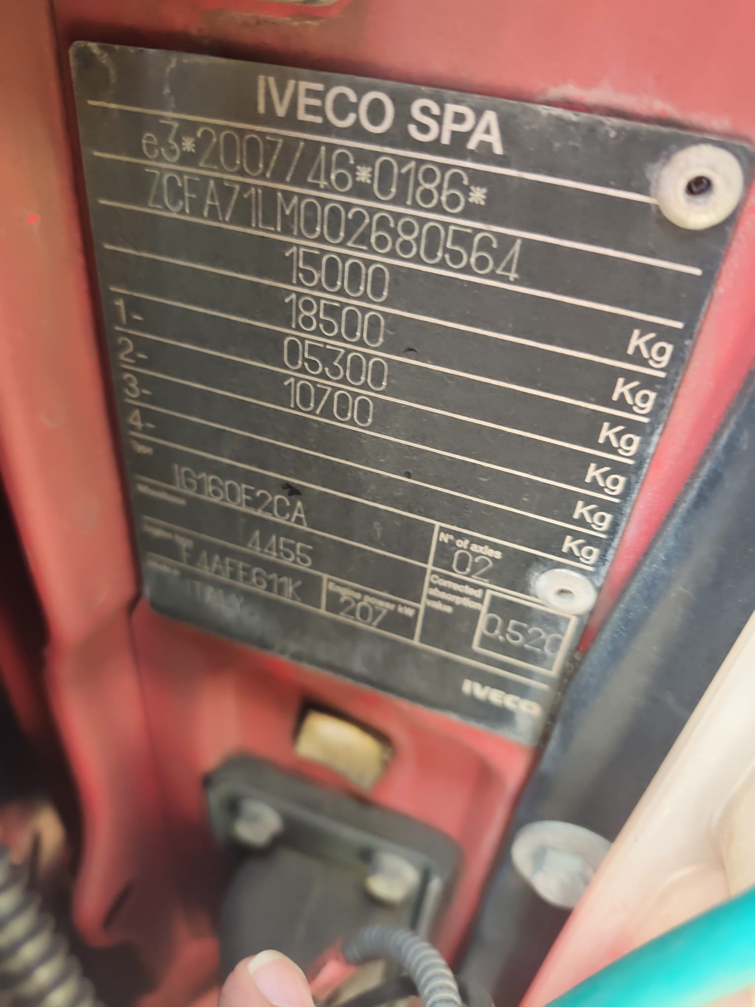 IVECO EUROCARGO 150-280 (COD. INTERNO PM2215) - immagine 11